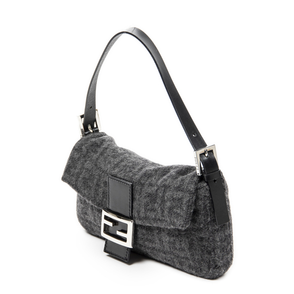 Fendi Wool Baguette - Picture 2 of 9